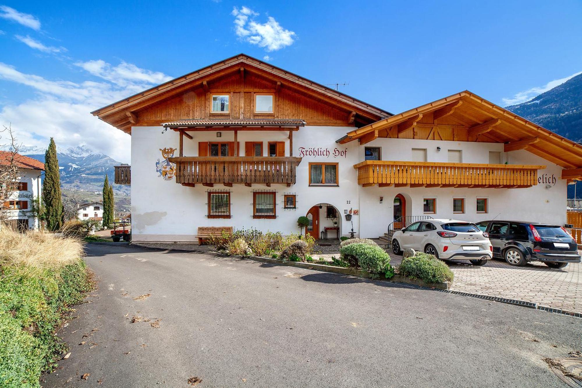 Froehlichhof Wohnung Apfelbluete Lagundo Exteriér fotografie