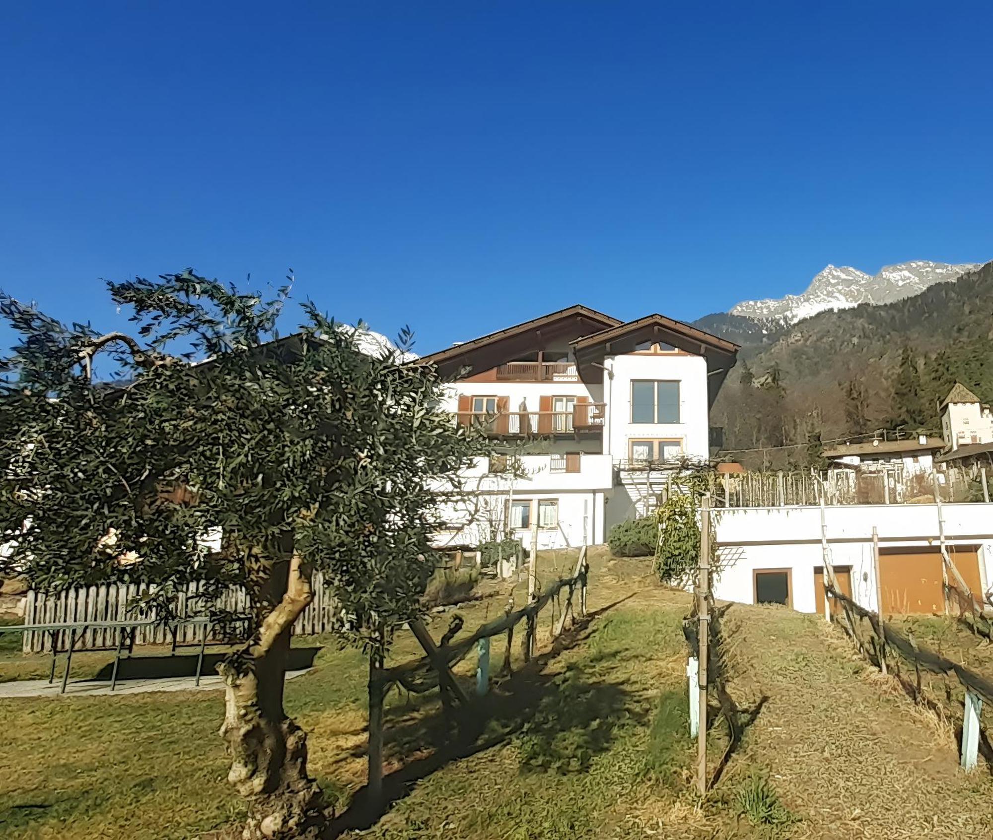 Froehlichhof Wohnung Apfelbluete Lagundo Exteriér fotografie